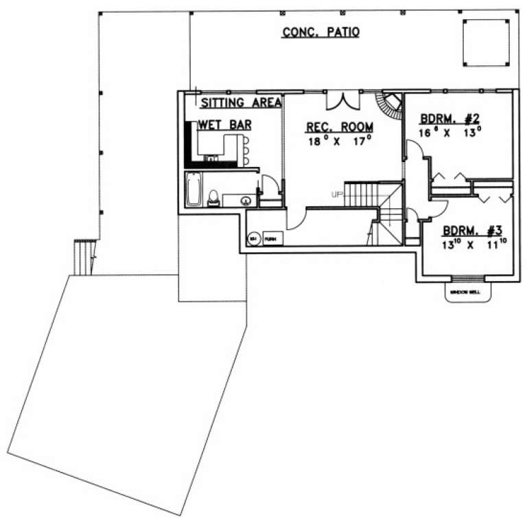 House Plan House Plan #1836 Drawing 1