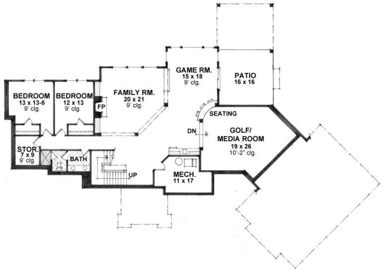 House Plan House Plan #18360 Drawing 2
