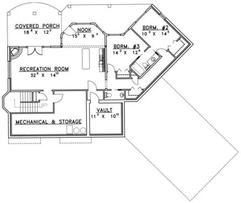 House Plan House Plan #1837 Drawing 1
