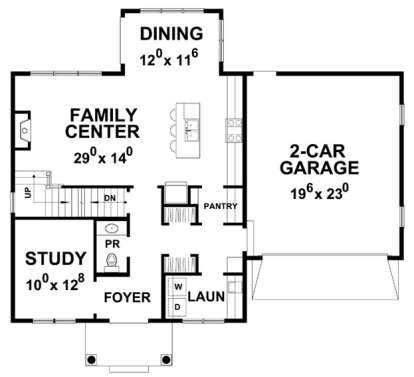 House Plan House Plan #18370 Drawing 1
