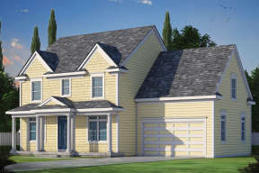 Farmhouse House Plan #402-01454 Elevation Photo