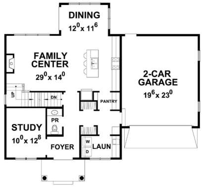 Main for House Plan #402-01454