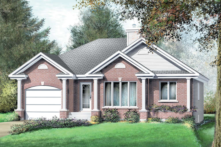 House Plan House Plan #18374 Front Elevation