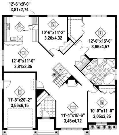 Main for House Plan #6146-00322