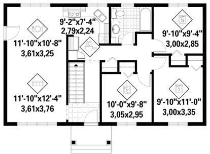 House Plan House Plan #18375 Drawing 1