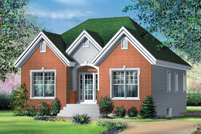 House Plan House Plan #18378 Front Elevation