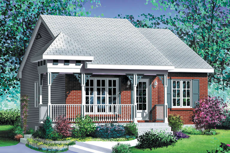 House Plan House Plan #18380 Front Elevation