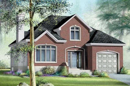 1 Bed, 1 Bath, 1274 Square Foot House Plan - #6146-00331