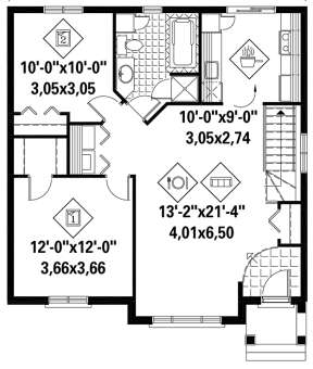 Main for House Plan #6146-00337