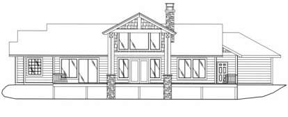 Northwest House Plan #039-00457 Elevation Photo