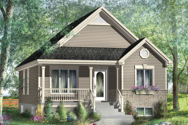 House Plan House Plan #18390 Front Elevation