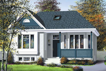 House Plan House Plan #18393 Front Elevation