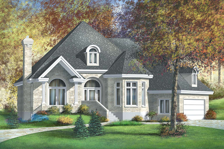 House Plan House Plan #18395 Front Elevation