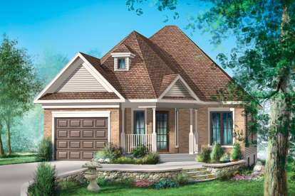 House Plan House Plan #18396 Front Elevation