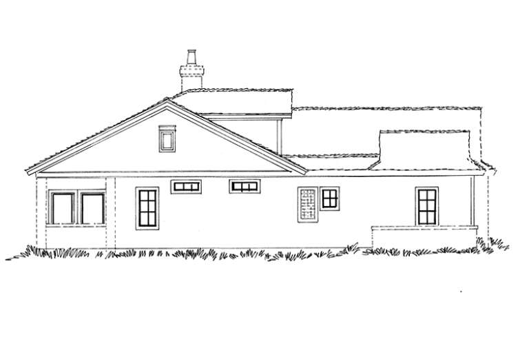 Traditional House Plan #1907-00039 Elevation Photo