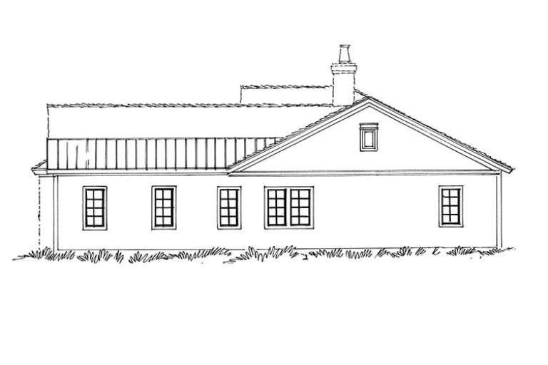 Traditional House Plan #1907-00039 Elevation Photo