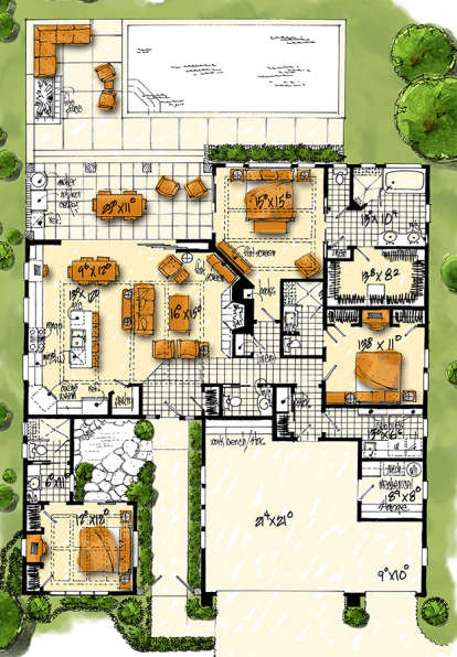 Main for House Plan #1907-00040