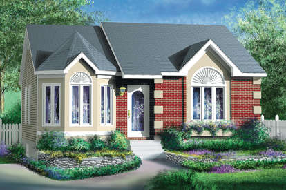 House Plan House Plan #18400 Front Elevation
