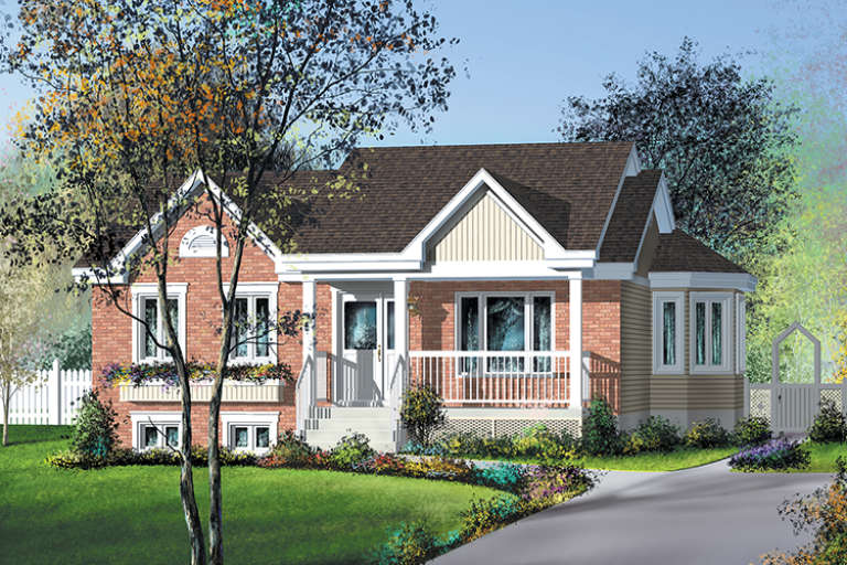 House Plan House Plan #18406 Front Elevation
