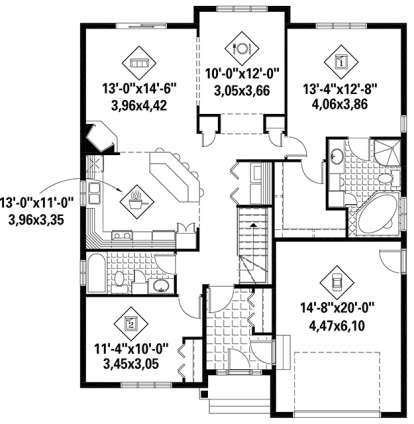 Main for House Plan #6146-00356