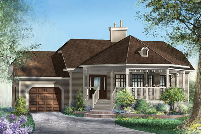 House Plan House Plan #18414 Front Elevation