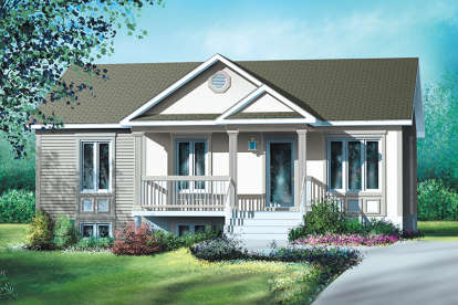 House Plan House Plan #18421 Front Elevation