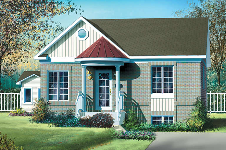 House Plan House Plan #18422 Front Elevation