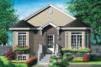 House Plan House Plan #18423 Front Elevation