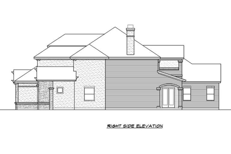 Mediterranean House Plan #5445-00266 Elevation Photo