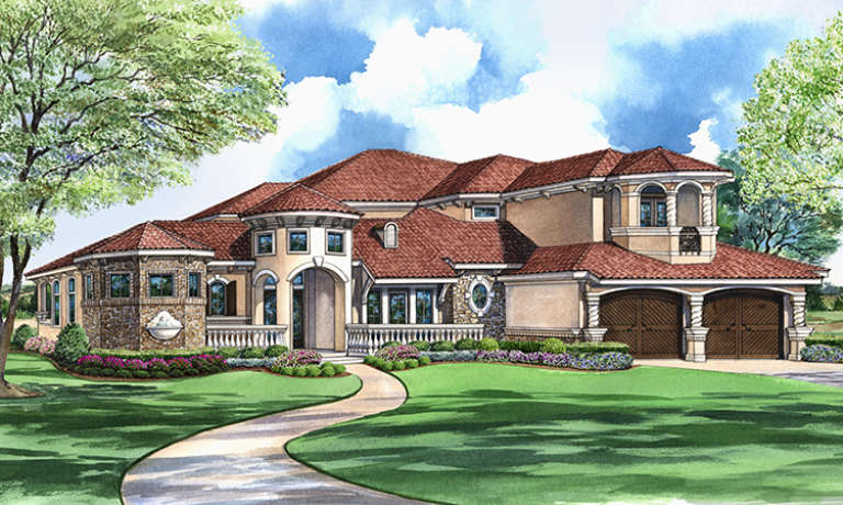 House Plan House Plan #18429 Front Elevation