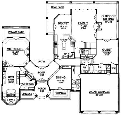 Main for House Plan #5445-00268