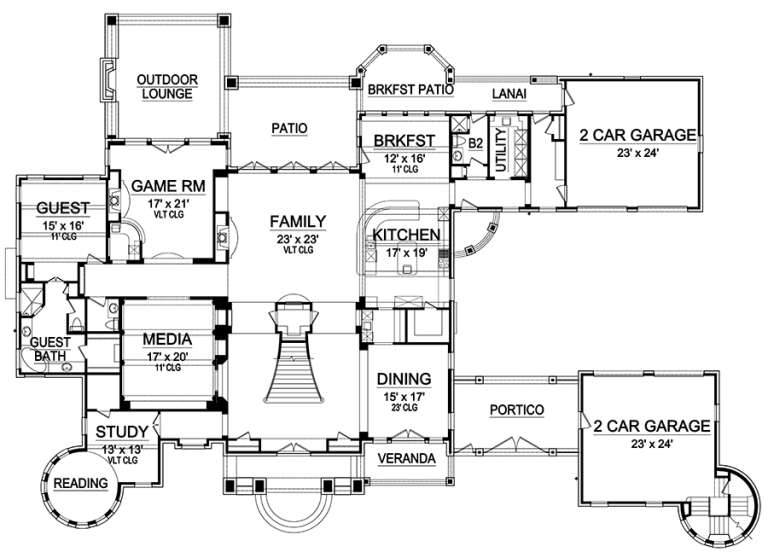 House Plan House Plan #18430 Drawing 1