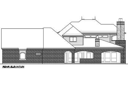 French Country House Plan #5445-00272 Elevation Photo