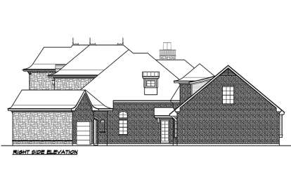 French Country House Plan #5445-00272 Elevation Photo