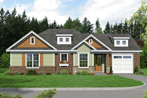 Craftsman House Plan #940-00028 Elevation Photo