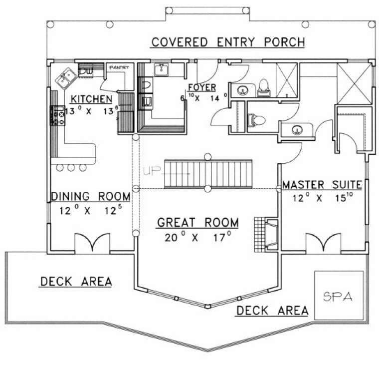 House Plan House Plan #1844 Drawing 1