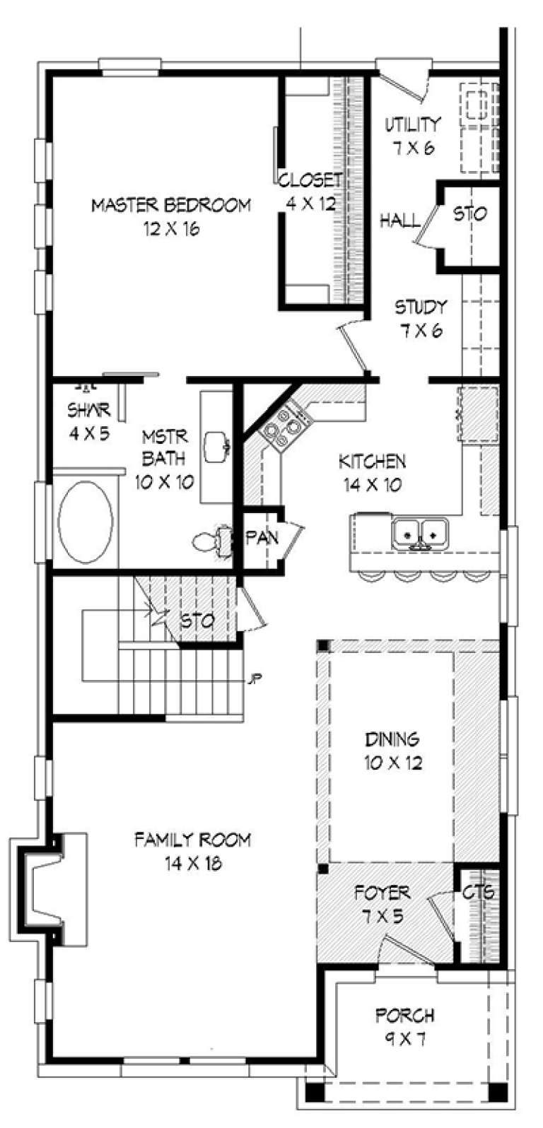 House Plan House Plan #18440 Drawing 1