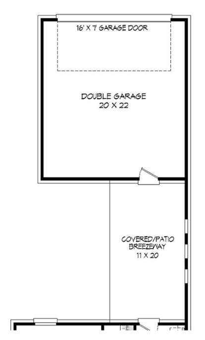 Garage for House Plan #940-00031