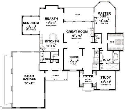 Main for House Plan #402-01458