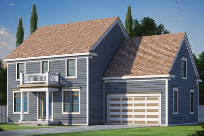 House Plan House Plan #18449 Front Elevation