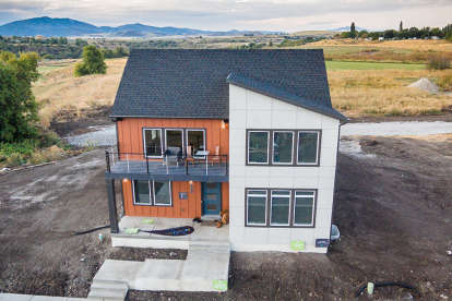 Modern House Plan #402-01460 Elevation Photo