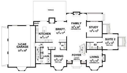 Main Floor  for House Plan #402-01462
