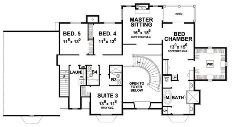 House Plan House Plan #18452 Drawing 2