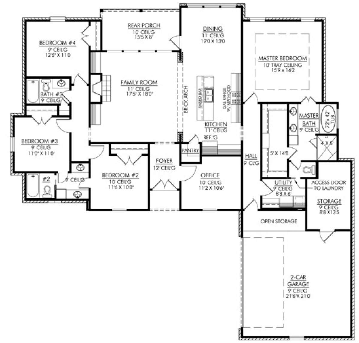 Main for House Plan #4534-00003