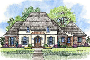 French Country House Plan #4534-00004 Additional Photo