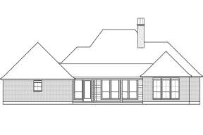 French Country House Plan #4534-00005 Elevation Photo