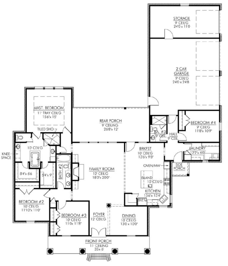 House Plan House Plan #18458 Drawing 1
