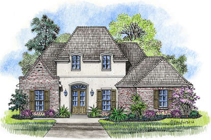 Southern House Plan #4534-00007 Elevation Photo