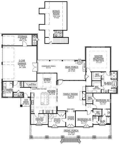 Main for House Plan #4534-00008