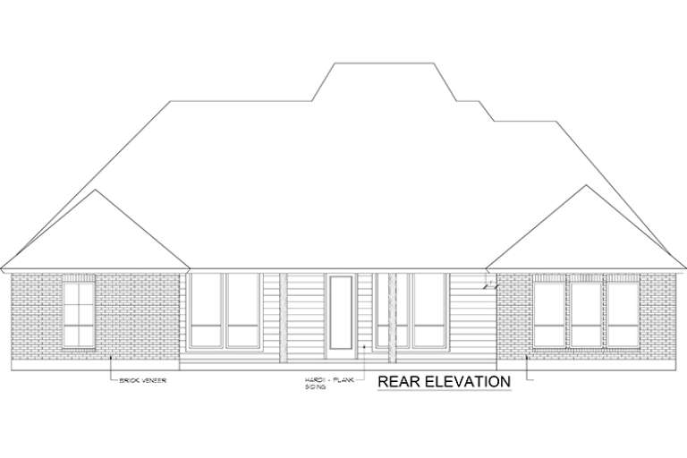 Southern House Plan #4534-00011 Elevation Photo